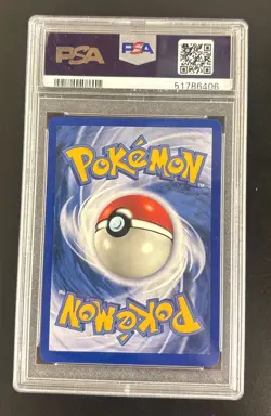 Gyarados Pokemon Base Set Unlimited Holo #6 PSA 8 - Image 2