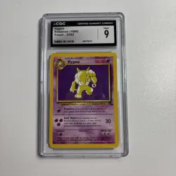 1999 Pokemon Fossil Hypno #23 CGC 9 - Image 1
