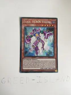 Yu-Gi-Oh ! Faris, HEROS Vision BLHR Secret Rare - Image 1