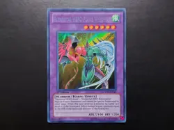 Yugioh - Elemental Hero Flame Wingman LCGX-EN045 Secret Rare 1st Edition - Image 1