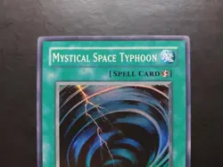 Yugioh - Mystical Space Typhoon DB1-EN031 Super Rare - Image 2