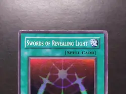 Yugioh - Swords of Revealing Light LOB-A101 Super Rare 1st Edition - Image 2