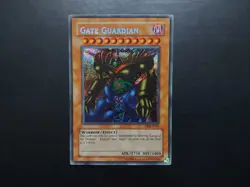 Yugioh - Gate Guardian MRD-E000 Secret Rare - Image 1