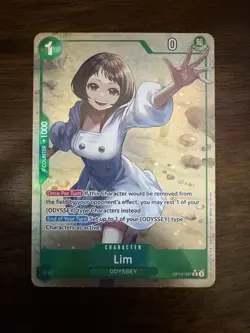 Lim (Alt Art) OP10-037 SR Royal Blood One Piece TCG English - Image 1