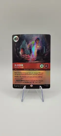 Disney Lorcana TCG: Aladdin - Barreling Through (Epic) 216/204- Holo Foil NM - Image 1
