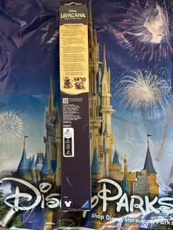 🔥 Disney Lorcana Parks Exclusive ICONIC Mickey & Minnie FOIL PLAYMAT SEALED! 🔥 - Image 2