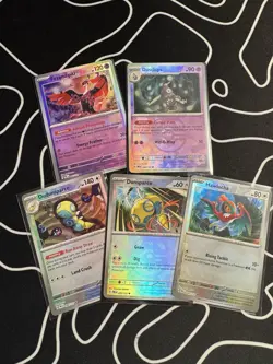 Pokemon TCG Prismatic Evolutions Pokeball Card Lot- 49 Cards & 5 Masterballs NM - Image 1