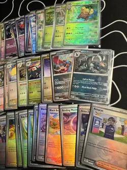 Pokemon TCG Prismatic Evolutions Pokeball Card Lot- 49 Cards & 5 Masterballs NM - Image 3