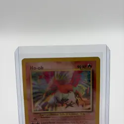 Ho-Oh Neo Revelation 7/64 Holo German Pokemon TCG Card Heavily Played HP - Image 2