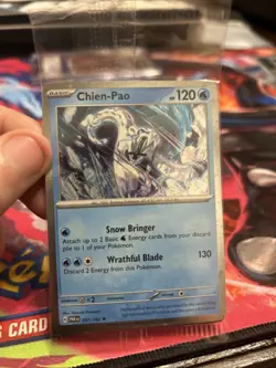 Pokemon TCG Chien-Pao 057/182 Cosmos Holo Promo Sealed ❄ NM Pokemon Card - Image 1