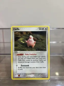 Cleffa 21/115 Unseen Forces Rare Pokemon Card TCG - Image 1