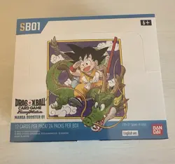 NEW AND SEALED Dragon Ball Super Card Game Fusion World Manga Booster Box SB01 - Image 1