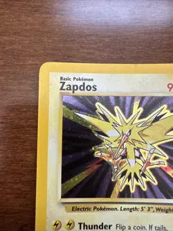 Pokemon TCG Zapdos Holo Rare Unlimited Card 20/130 Base Set 2 - Image 2