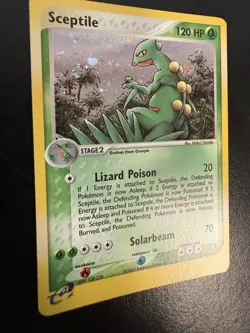 Pokemon TCG Sceptile EX Holo Rare Card Ruby and Sapphire 11/109 NM+ - Image 2