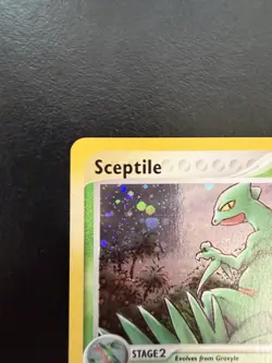 Pokemon TCG Sceptile EX Holo Rare Card Ruby and Sapphire 11/109 NM+ - Image 4