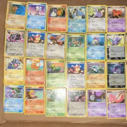 Pokemon TCG 40 Card Lot Pikachu Charmander Ninetales Totodile blastoise - Image 3