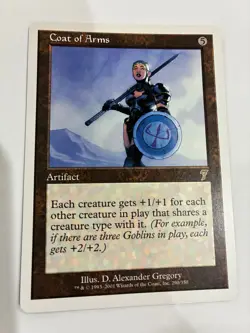 1x Coat of Arms -LP- 7ED mtg - Image 1