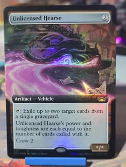 Unlicensed Hearse (Extended Art) Streets of New Capenna Foil - Image 1