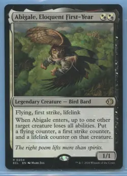 MTG: Lorwyn Eclipsed: Abigale, Eloquent First-Year - Image 1