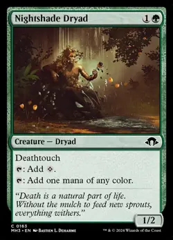 Nightshade Dryad (163) Modern Horizons 3 MH3 MTG Magic - Image 1