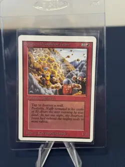 MTG - Magic The Gathering - Dwarven Demolition Team- Unlimited - LP/EX! - Image 3