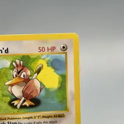 Farfetch'd 27/102 - Base Set (Shadowless) - Uncommon - Pokemon TCG - Image 4
