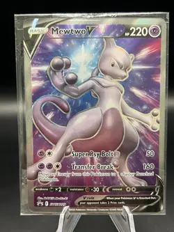 Mewtwo V SWSH229 Sword & Shield Promo Full Art Pokemon TCG NM - Sealed - Image 1