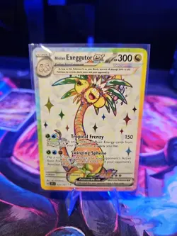 Pokemon TCG Alolan Exeggutor EX 225/191SV08: PERFECTLY CENTERED - Image 2