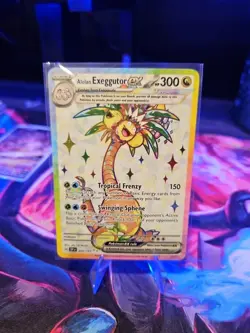 Pokemon TCG Alolan Exeggutor EX 225/191SV08: PERFECTLY CENTERED - Image 5