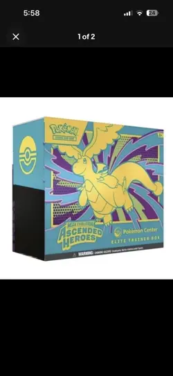 Presale Pokemon TCG Ascended Heroes Pokemon Center ETB ✅ CONFIRMED ORDER 📦 - Image 1
