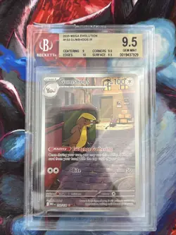 Pokemon Mega Evolution Gumshoos IR #153 Gem Mint Bgs 9.5 - Image 1