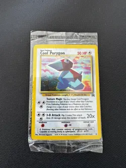 Pokemon TCG: Cool Porygon 15/53 Wotc Promo Holo SEALED - SEE PHOTOS! - Image 1