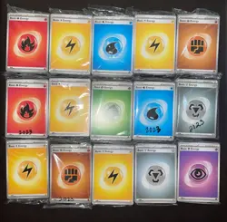 Lot Of 15 Sealed Pokemon Etb Energy Packs 2022 and 2024 Brand New in sealed pack - Image 1