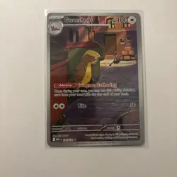 Pokemon TCG Gumshoos 153/132 Illustration Rare Mega Evolution English Near Mint - Image 2