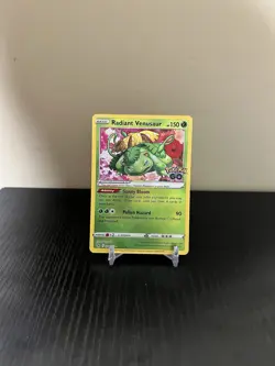 POKEMON GO SWORD & SHIELD #004/078 RADIANT VENUSAUR NM - Image 1