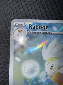 Pokemon TCG Raboot 147/142 Illustration Rare Stellar Crown Holo NM/M - Image 2