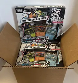 Lot Of 5 Black & White Unova Poster Collection Factory Sealed Box - Image 1