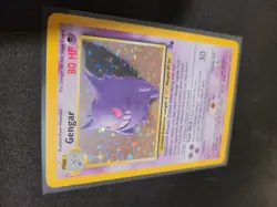 Pokemon Gengar Fossil Holo 1999 - Image 2