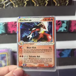 Blaziken EX 89/95 Team Magma Vs Team Aqua Holo NM Pokemon TCG - Image 1