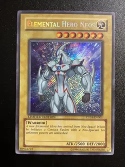 Elemental Hero Neos CT03-EN001 Secret Rare Limited Edition Yu-Gi-Oh Card LP - Image 1
