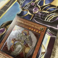 Yu-Gi-Oh! TCG Celestia, Lightsworn Angel LODT-EN024 Ultimate Rare 1st Ed MP - Image 5