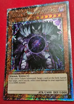 1x Yu-Gi-Oh! Caius The Shadow Monarch - RA03-EN194 - Platinum Secret - 1st - NM - Image 1