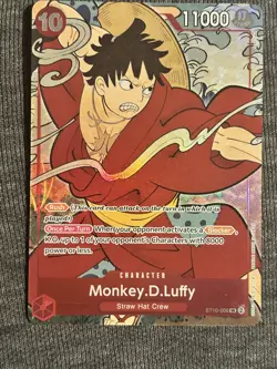 Monkey.D.Luffy (English Version 1st Anniversary Set) One Piece PromotionCards NM - Image 1