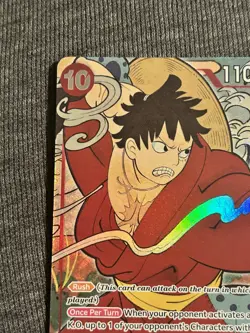 Monkey.D.Luffy (English Version 1st Anniversary Set) One Piece PromotionCards NM - Image 2