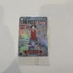 One Piece Monkey D. Luffy College Basketball US Voyage SEALED - Image 1
