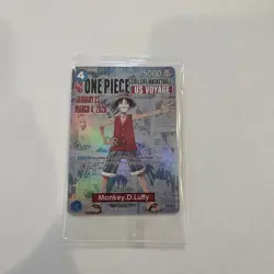 One Piece Monkey D. Luffy College Basketball US Voyage SEALED - Image 2