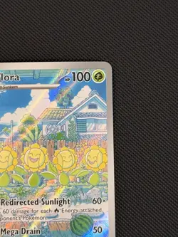 Pokemon TCG Sunflora Illustration Rare Card 169/167 Twilight Masquerade NM - Image 4