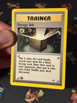 Pokemon Card Energy Ark 75/75 Neo Discovery FIRST EDITION - (NM) - Image 5
