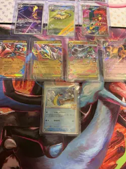 Assorted Japanese Pokemon Card Lot SAR AR EX Charizard - Image 4