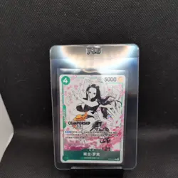 One Piece Chinese Card Game Championship 25-26 Finalist Nico Robin OP09-033 - Image 2
